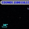 COSMOS J100116.53+025221.9
