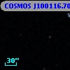 COSMOS J100116.70+025207.2