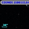 COSMOS J100115.84+025200.2