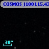 COSMOS J100115.42+025034.6