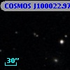 COSMOS J100022.97+025426.8