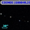 COSMOS J100048.37+025444.5