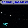 COSMOS J100048.68+025442.3