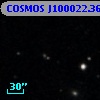 COSMOS J100022.36+025439.5