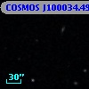 COSMOS J100034.49+025439.7