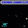COSMOS J100023.79+025437.9