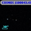 COSMOS J100043.47+025431.4