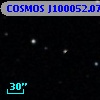COSMOS J100052.07+025435.9