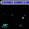 COSMOS J100021.90+025430.1