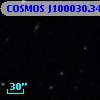COSMOS J100030.34+025428.9