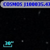 COSMOS J100035.47+025425.7