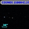 COSMOS J100042.37+025425.6