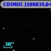 COSMOS J100038.04+025414.8