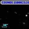 COSMOS J100023.31+025414.8