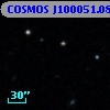 COSMOS J100051.08+025412.8