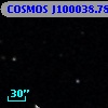 COSMOS J100038.78+025412.9