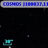 COSMOS J100037.11+025412.6
