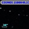 COSMOS J100048.32+025411.8
