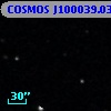 COSMOS J100039.03+025410.1