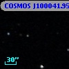 COSMOS J100041.95+025408.1