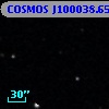 COSMOS J100038.65+025408.3