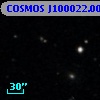 COSMOS J100022.00+025408.0
