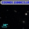 COSMOS J100023.18+025406.2