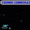 COSMOS J100038.61+025404.7