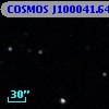 COSMOS J100041.64+025401.0