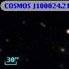 COSMOS J100024.21+025400.6