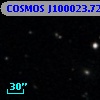 COSMOS J100023.72+025401.7