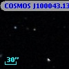 COSMOS J100043.13+025351.0