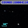 COSMOS J100042.58+025350.3