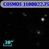 COSMOS J100022.75+025350.2