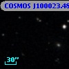 COSMOS J100023.48+025347.4