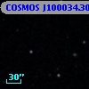 COSMOS J100034.30+025342.5
