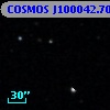 COSMOS J100042.70+025342.0