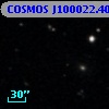COSMOS J100022.40+025343.0