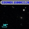 COSMOS J100022.26+025341.2