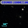 COSMOS J100022.06+025340.1
