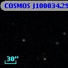 COSMOS J100034.29+025344.6