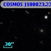 COSMOS J100023.22+025338.4