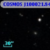 COSMOS J100021.84+025349.6
