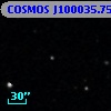 COSMOS J100035.75+025331.8