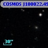 COSMOS J100022.49+025334.5
