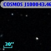 COSMOS J100043.46+025330.2