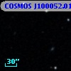 COSMOS J100052.01+025329.6