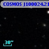 COSMOS J100024.21+025323.4