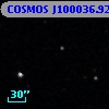 COSMOS J100036.92+025318.1