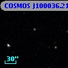 COSMOS J100036.21+025315.4